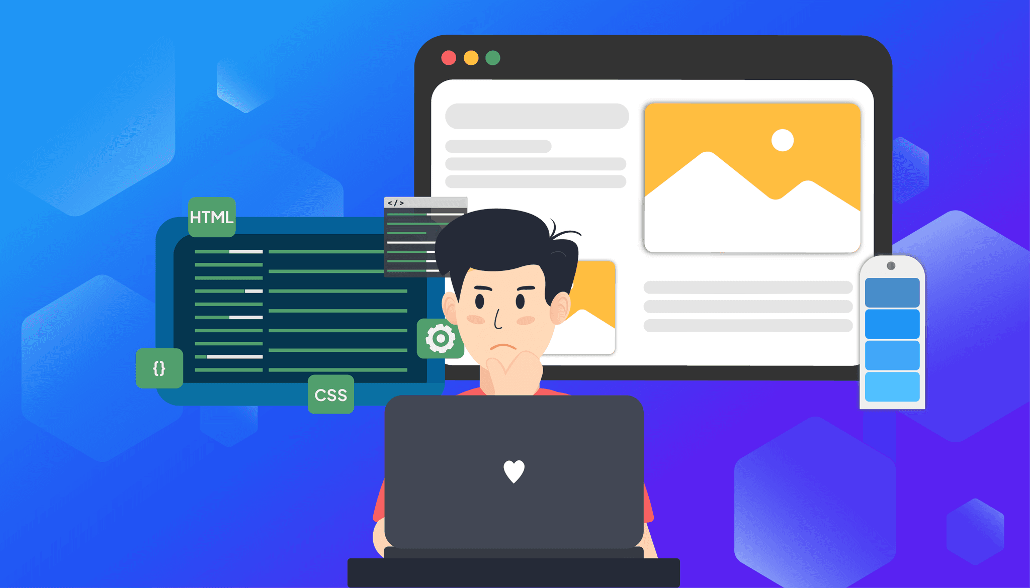 Cara Membuat Website dengan HTML dan CSS, Mudah untuk Pemula Image Cover