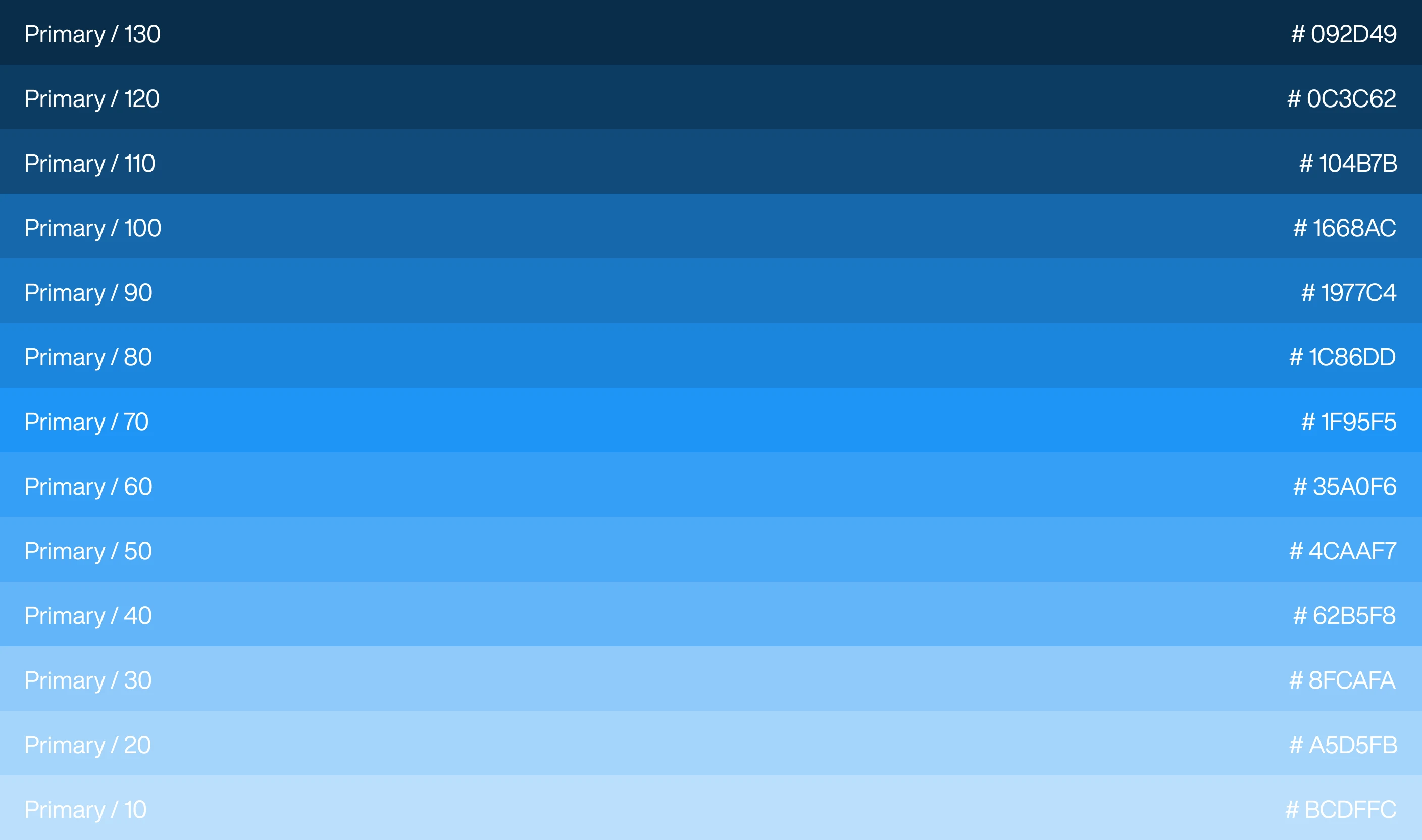 specialty color