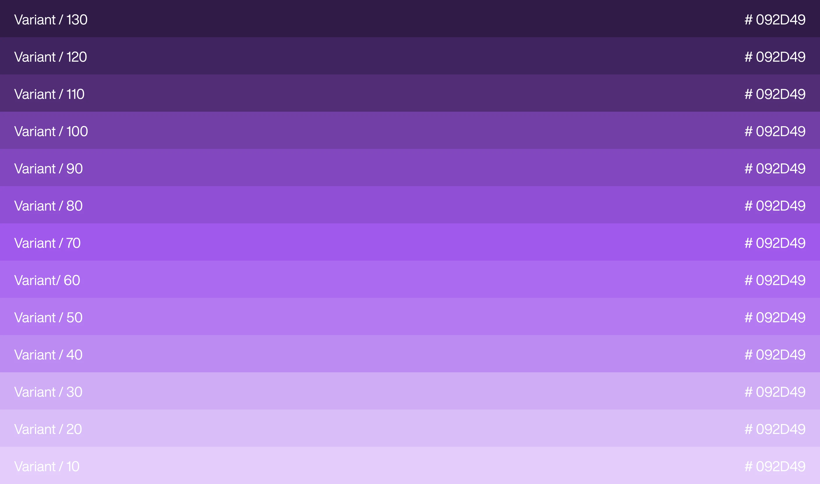 specialty color